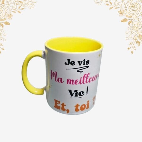 Mug Tournesol Inspirant – Image 2