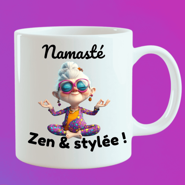 Mug mamie sportive