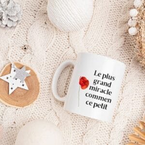 Mug "Premiers Pas Vers un Grand Avenir"