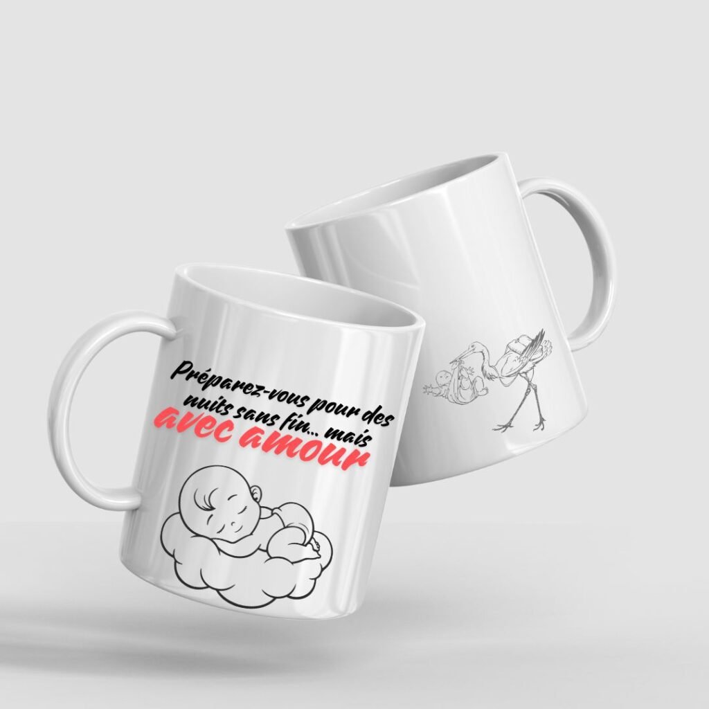 Mug "Nuits Sans Fin - Avec Amour"