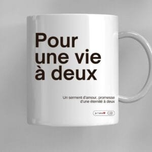Mug personnalisé - Serment d'Amour