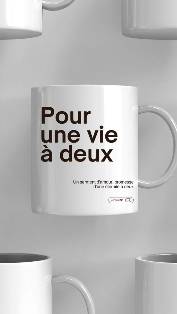 Mug personnalisé - Serment d'Amour