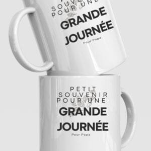 Mug personnalisé "Souvenir avec papa