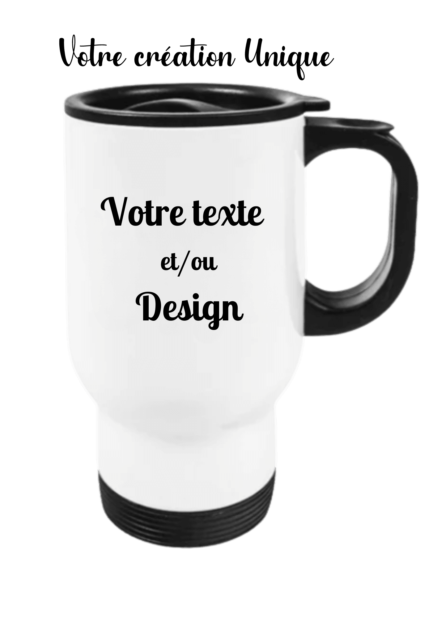 Mug isotherme métal personnalisable