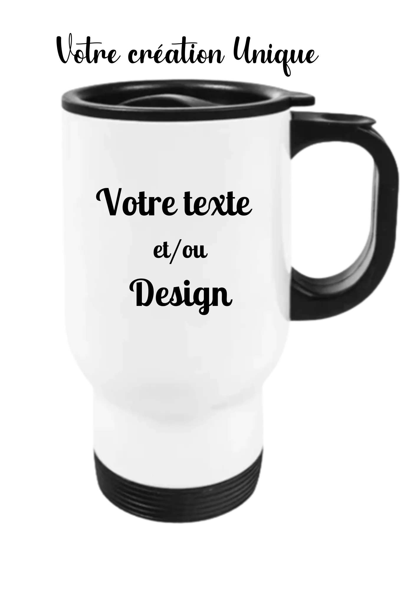 Mug isotherme métal personnalisable
