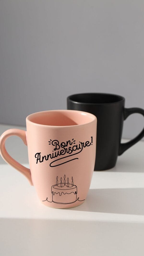 Mug personnalisé "Bon Anniversaire"