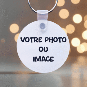 Porte-clés personnalisé photo