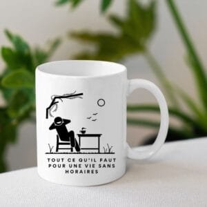 Mug personnalisé - Vie Sans Horaires