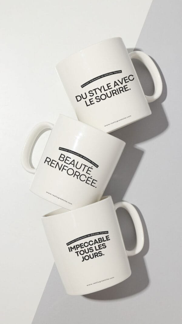 Mug personnalisé - Style et Sourire