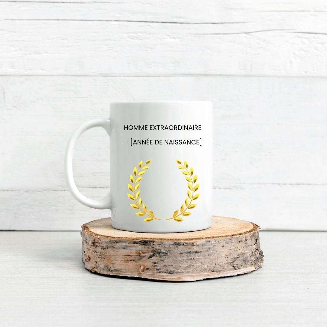 Célébrer Chaque Gorgée - Mug Anniversaire Homme