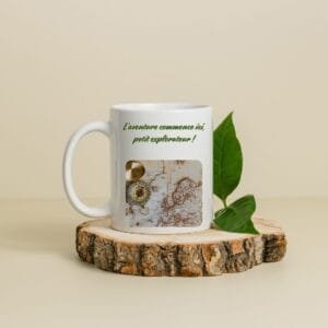 Mug Anniversaire Enfant - Joyeux Anniversaire, Petit Explorateur !