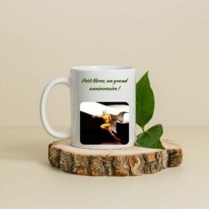 Mug Anniversaire Enfant - Joyeux Anniversaire, Petit Héros !