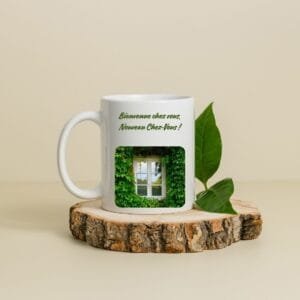 Mug Crémaillère - Bienvenue Chez Vous, Nouveau Chez-Vous !