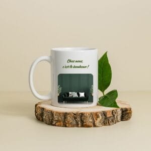 Mug Crémaillère - Chez Nous, C’est Le Bonheur !