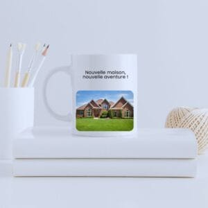 Mug Crémaillère - Nouvelle Maison, Nouvelle Aventure !