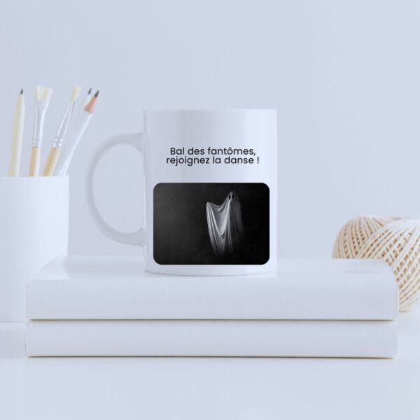 Mug céramique personnalisé - Bal des fantômes