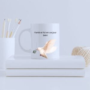 Mug céramique personnalisé - Fierté et Communion