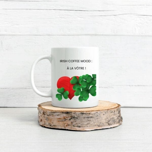 Mug céramique personnalisé - Irish Coffee Mood