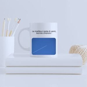Mug céramique personnalisé - Le meilleur reste à venir !