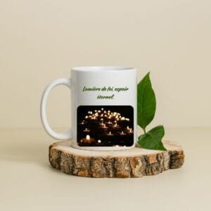 Mug céramique personnalisé - Lumière et Espoir