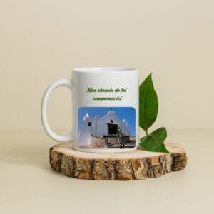 Mug céramique personnalisé -Mon chemin de foi