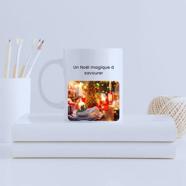Mug céramique personnalisé - Noël magique