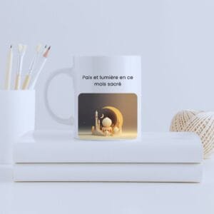 Mug céramique personnalisé - Sérénité du Ramadan