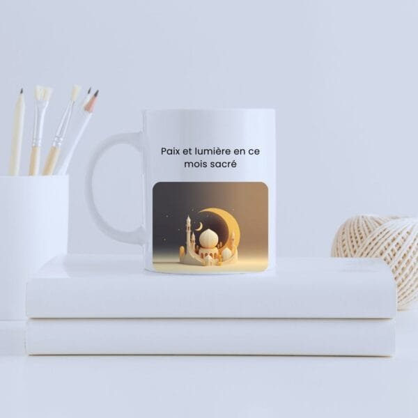 Mug céramique personnalisé - Sérénité du Ramadan