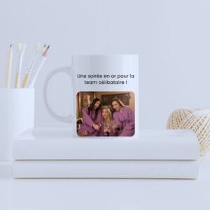 Mug céramique personnalisé - Team Célibataire en fête