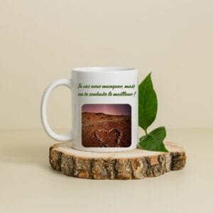 Mug céramique personnalisé - Tu vas nous manquer