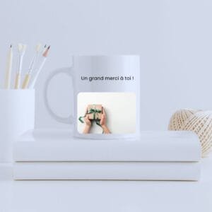 Mug céramique personnalisé - Un grand merci à toi