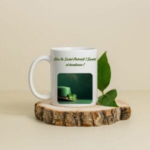 Mug céramique personnalisé - Vive la Saint Patrick