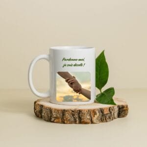 Mug personnalisé - Pardonne-moi, Je Suis Désolé