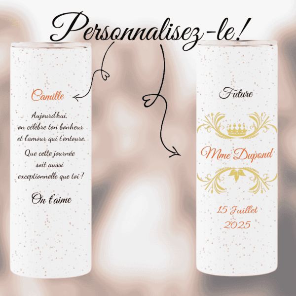mug pour la mariée