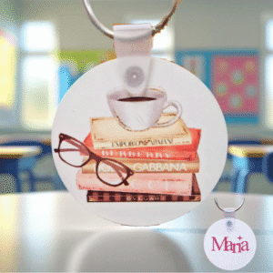 Porte-clés image manga personnalisé