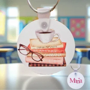 Porte-clés image manga personnalisé